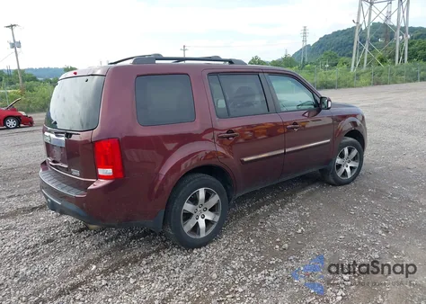 2012 Honda Pilot Touring из США, поврежденный, VIN 5FNYF4H96CB019413